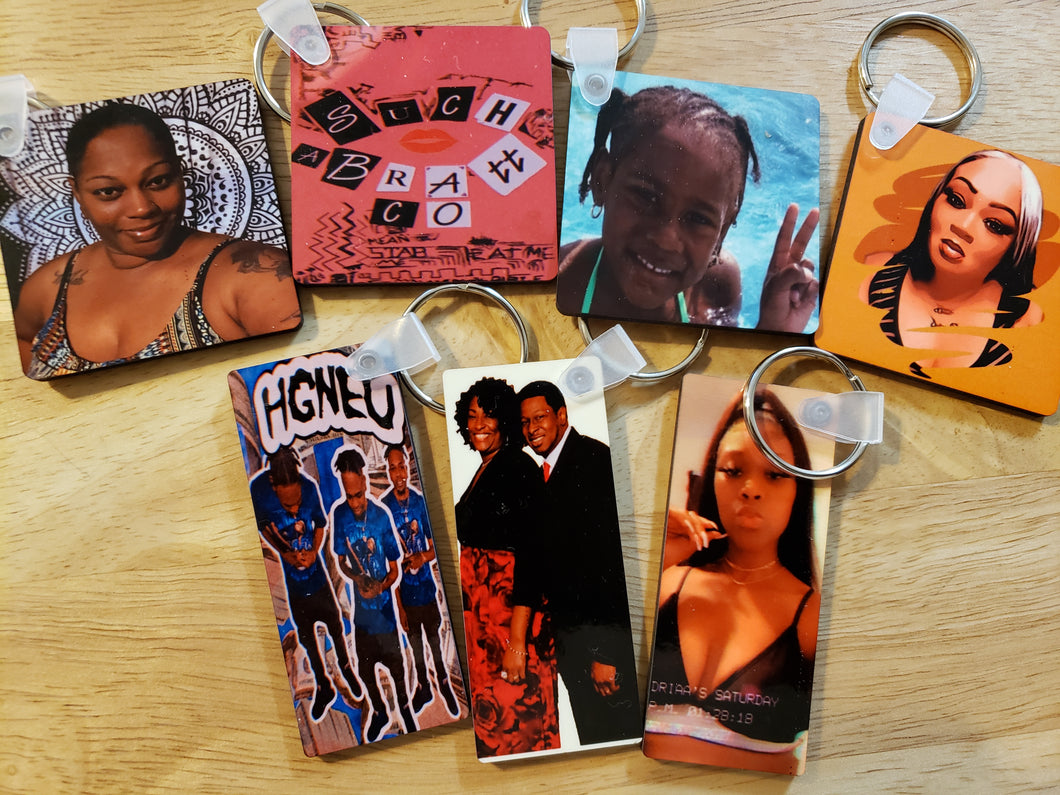 Keychain with pictures