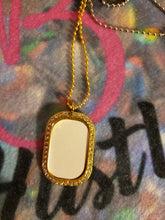 Load image into Gallery viewer, Necklace with Beaded Chain Personalized
